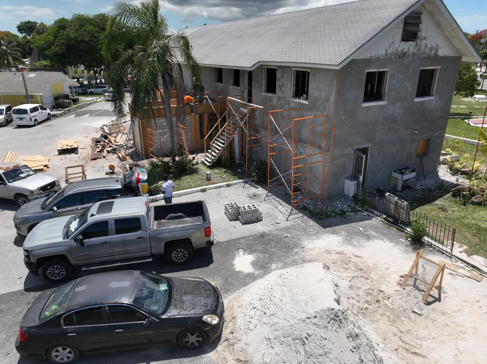 Two-storey commercial renovation