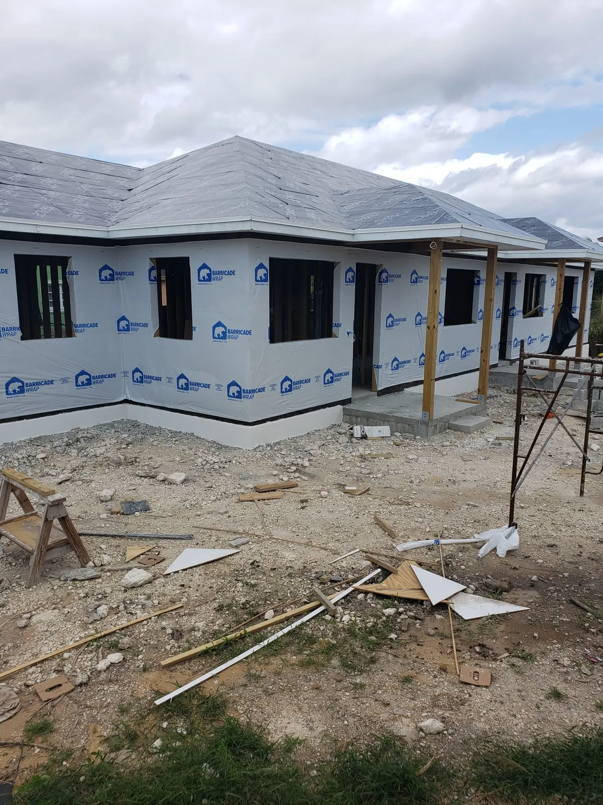 House wrap and roof underlayment