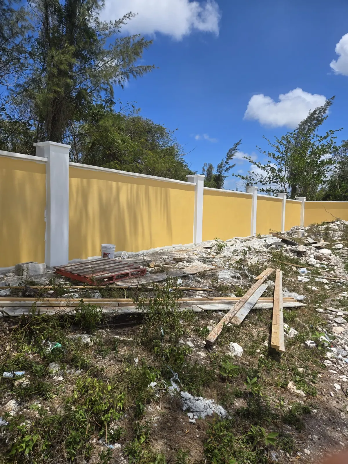 Boundary wall
